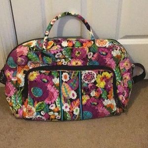 Vera Bradley signature weekender bag
